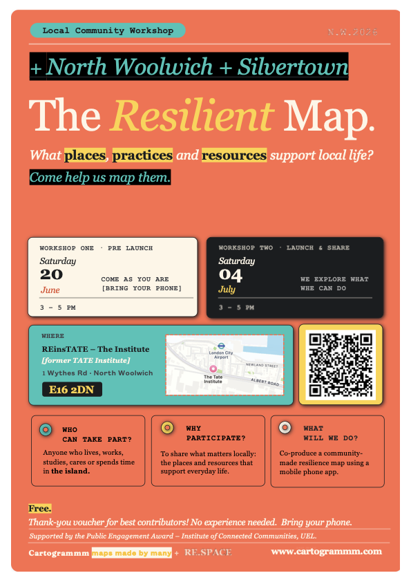 The Resilient Map Poster